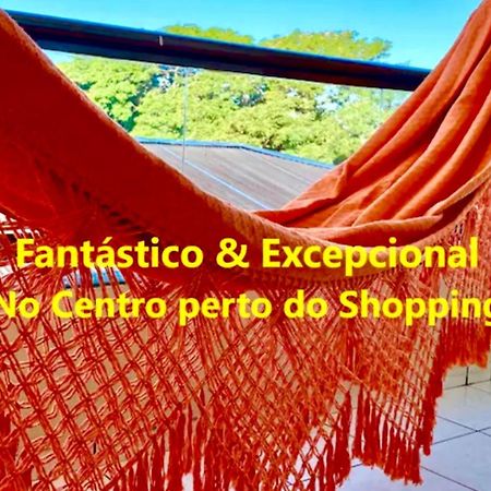 Apto No Centro Perto Do Shopping Com 2 Quartos De Casal Arcond Wifi Fibra Homeoffice E Garagem Em Dourados Exterior photo